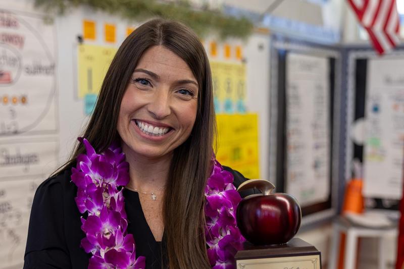 Brittany Walters Teacher of the Year