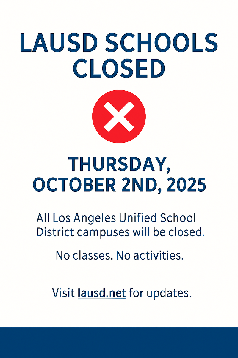 No Class October 2nd, 2025 Featured Photo