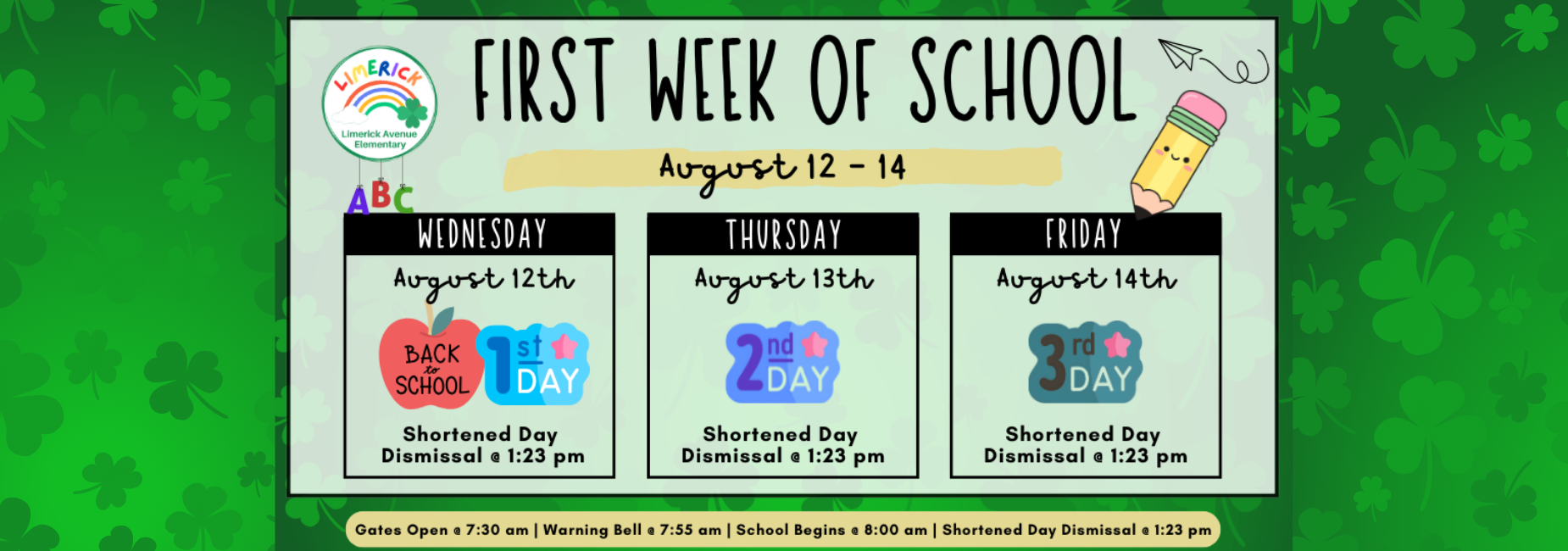 first week