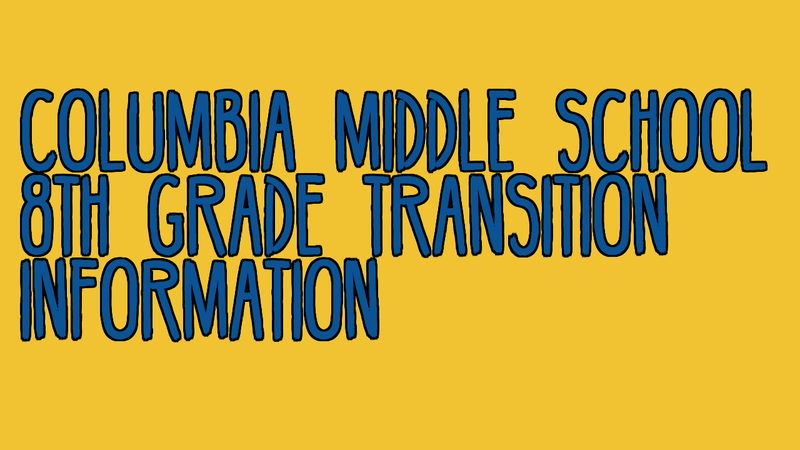 8th grade transition information