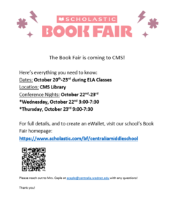 Book Fair Fall 2025