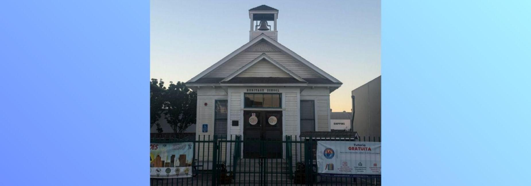 The old Ascot Elementary School house originally built in 1898. We hope one day it can return to it’s original home.