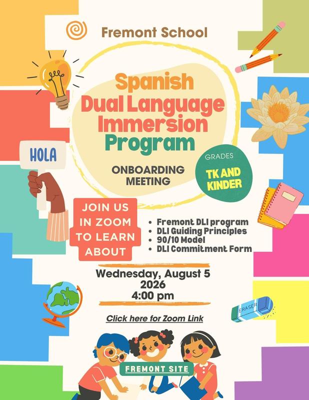 Dual Language Immersion Program Onboarding: August 5th at 4pm (zoom) Featured Photo
