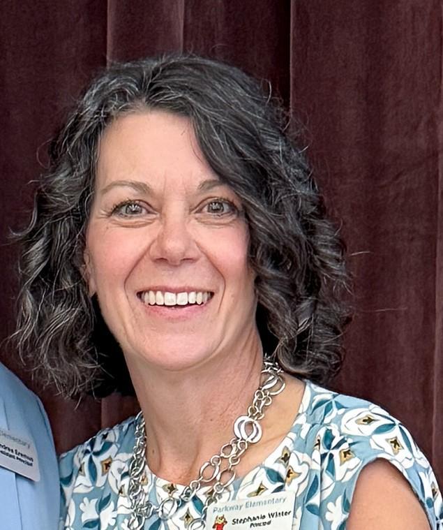 Mrs. Winter principal of Parkway Elementary
