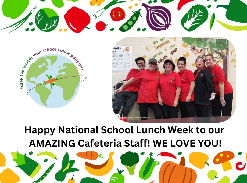 National School Lunch Week 10/13-10/17