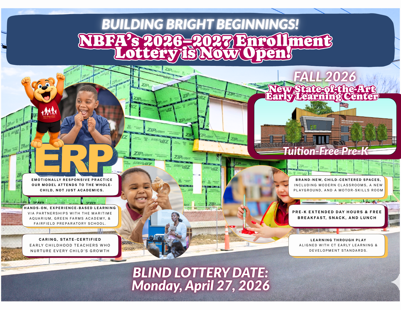NBFA 2026-2027 Open Enrollment Flyer