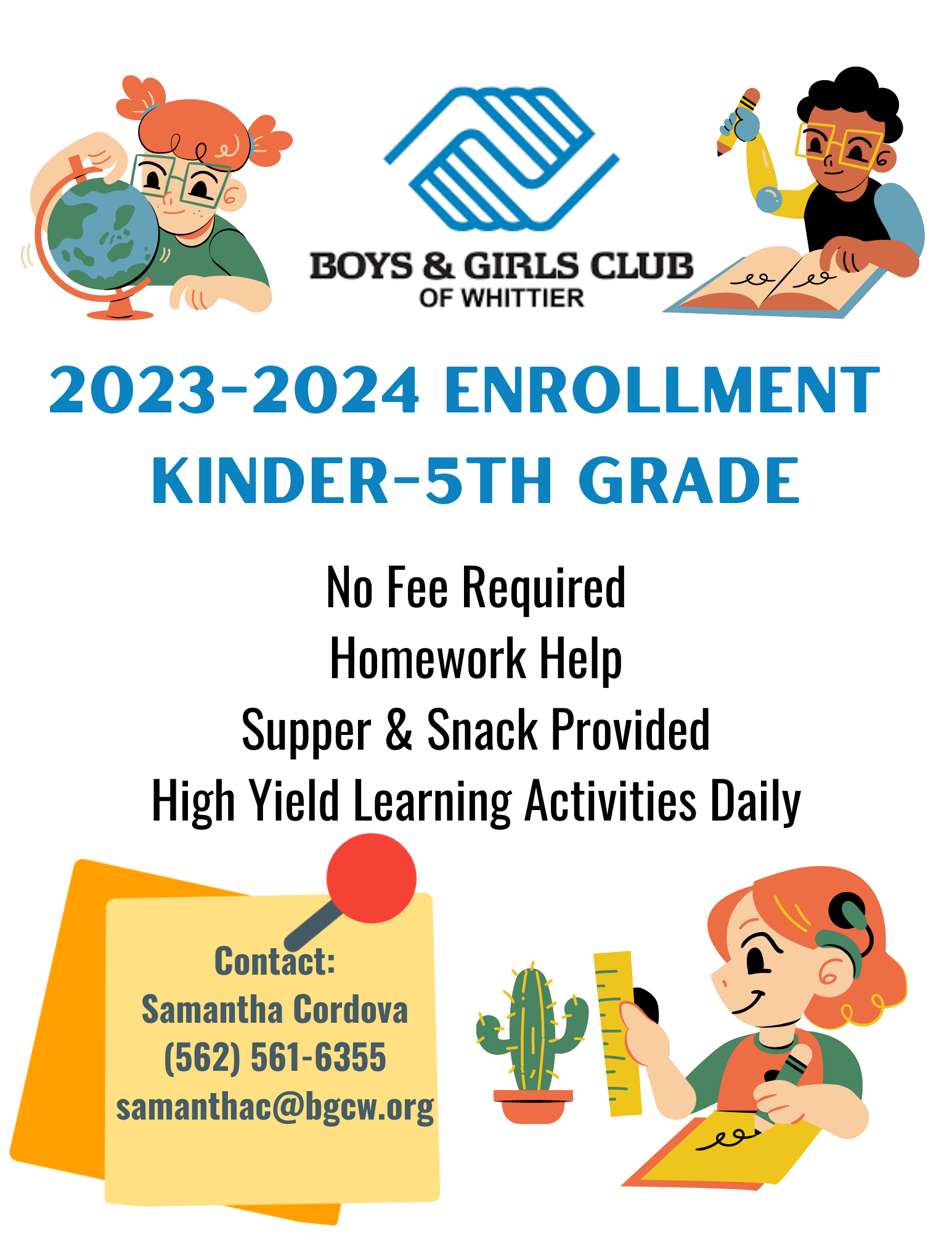 Afterschool Programs Family Resources Scott Avenue Elementary School