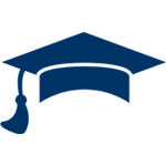 Graduation cap icon