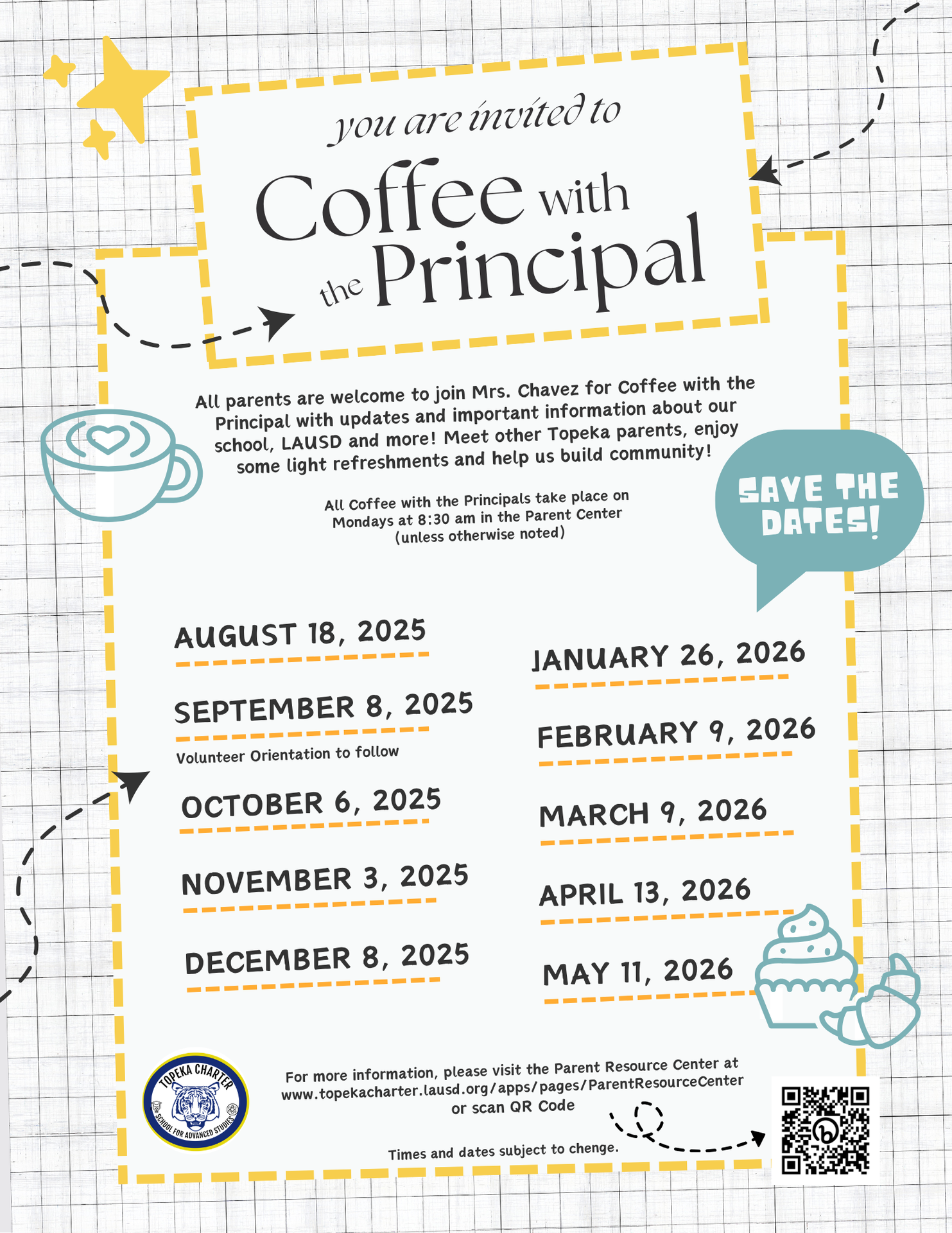 Coffee With the Principal Flyer