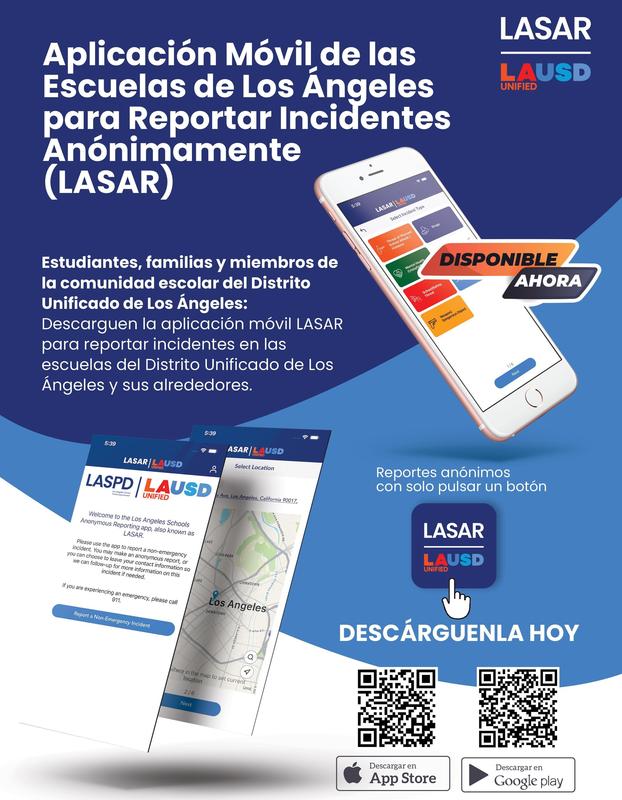 LASAR Flyer Esp