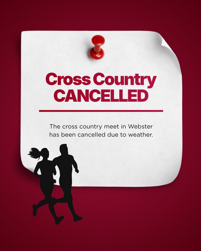 Cross Country Cancelled