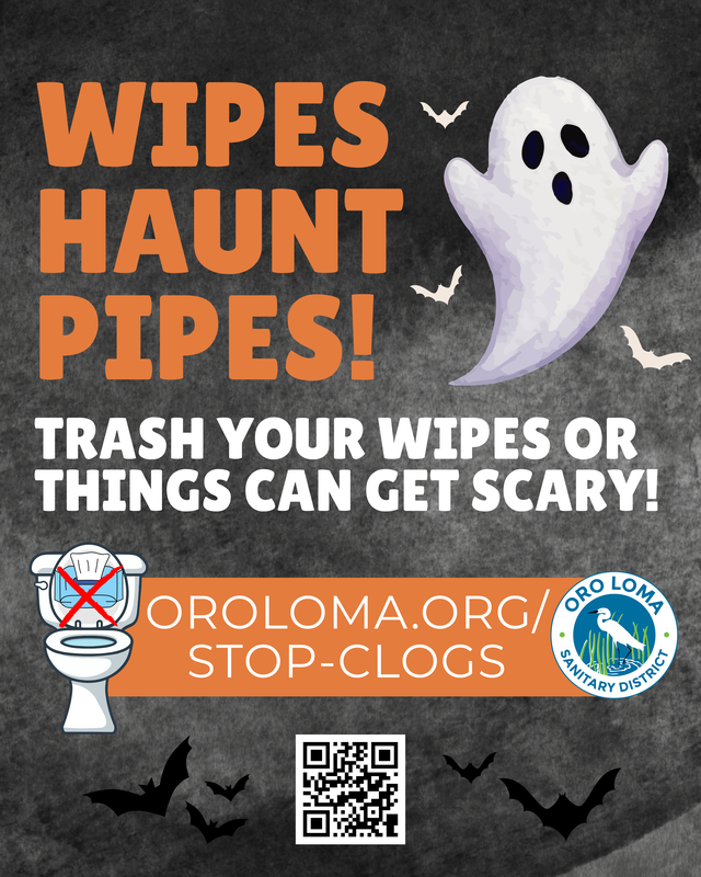 Wipes Haunt Pipes