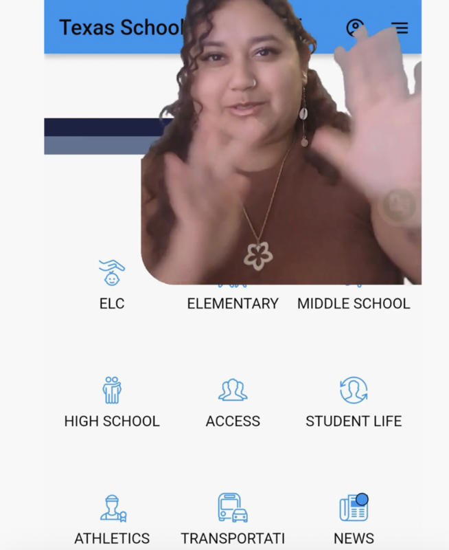 Catalina signing website with Edlio homepage in the background