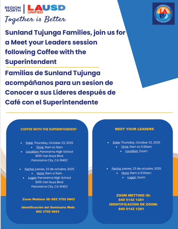 Meeting flyer