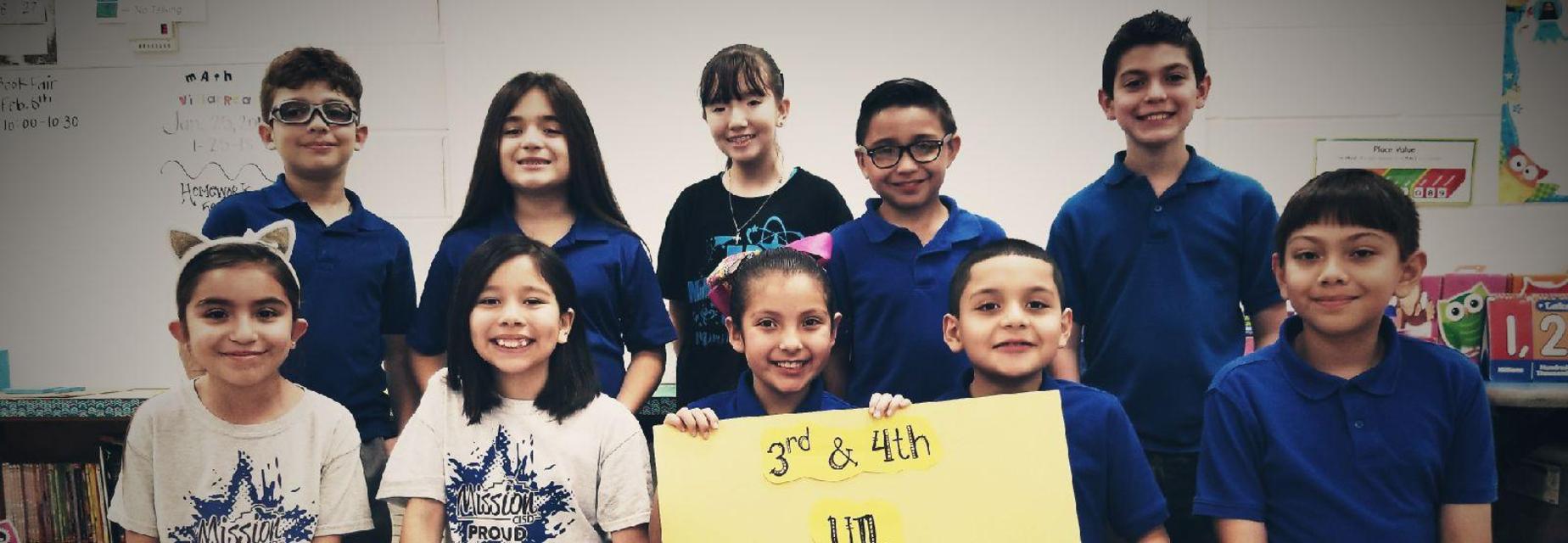 students smiling