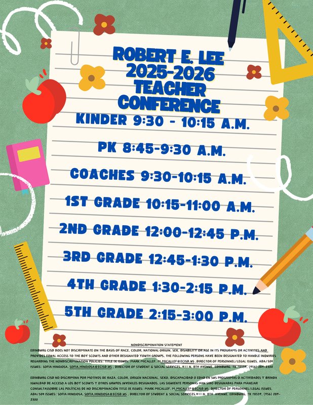 Teacher Conference