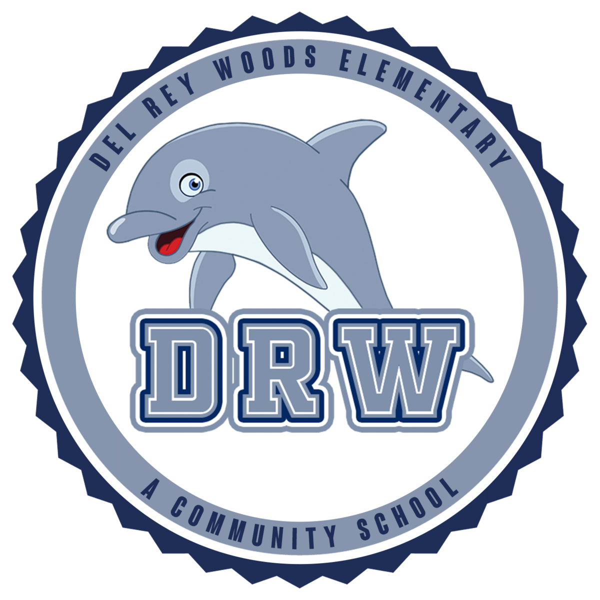 Del Rey Woods Community Schools Logo