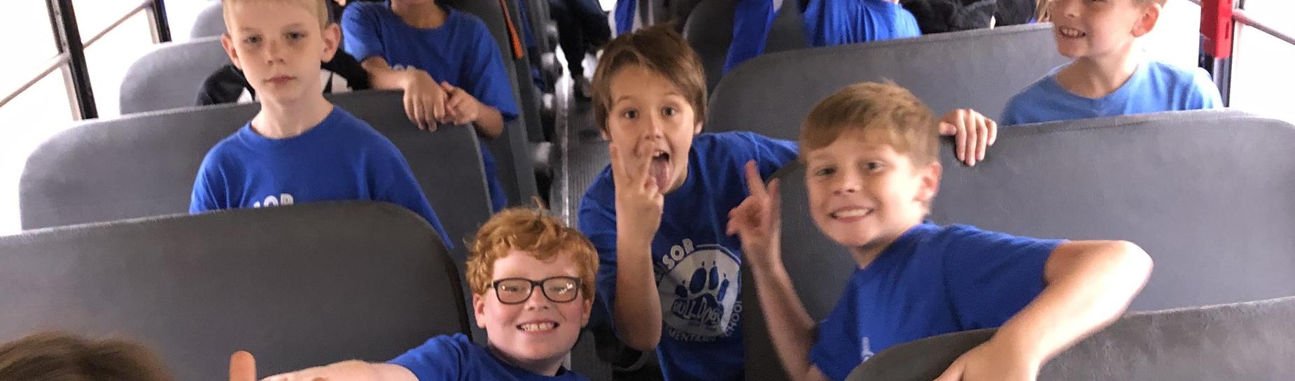 Excited 3rd graders headed to HTown!