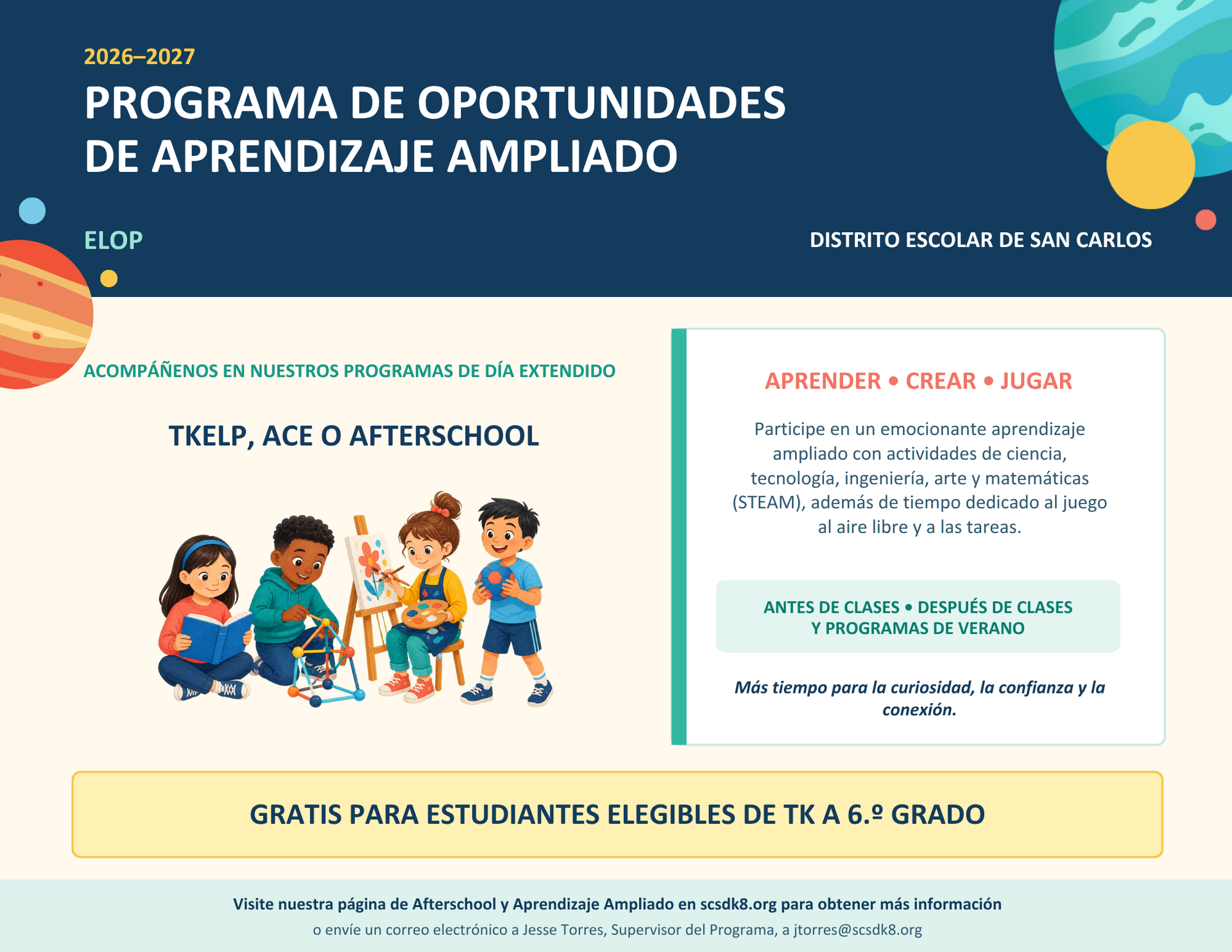 ELOP Flyer Spanish