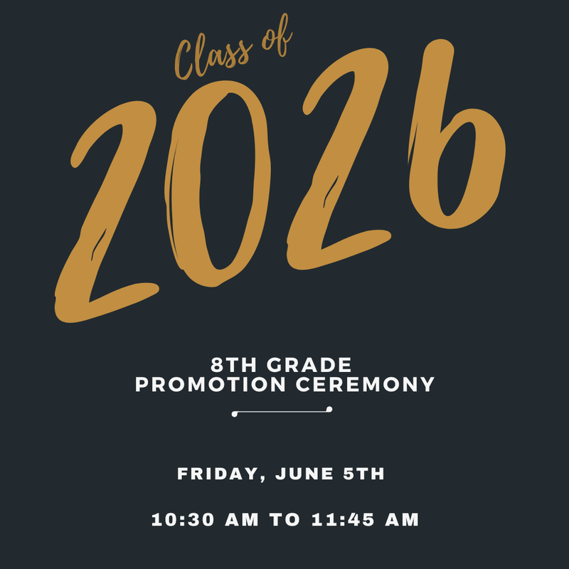 Promotion is on Friday, June 5th at 10:30 am. on the MMS field. Thumbnail Image
