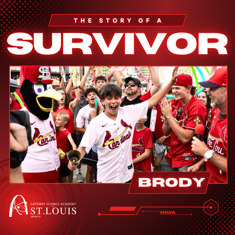 Brody, Cancer Survivor