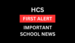 First Alert App Instructions- Receive real-time school news