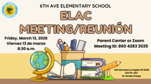 ELAC Meeting