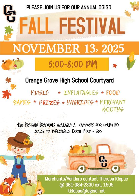 Fall Festival: Thurs. Nov. 13