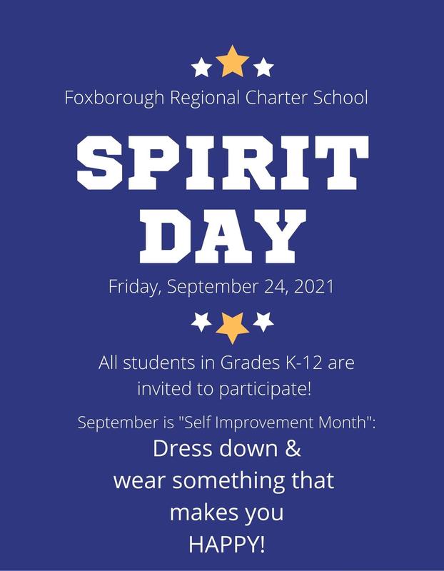 District Wide Spirit Day to be Held Friday, September 24th! Featured Photo