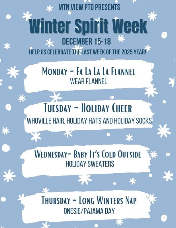 Winter Spirit Week