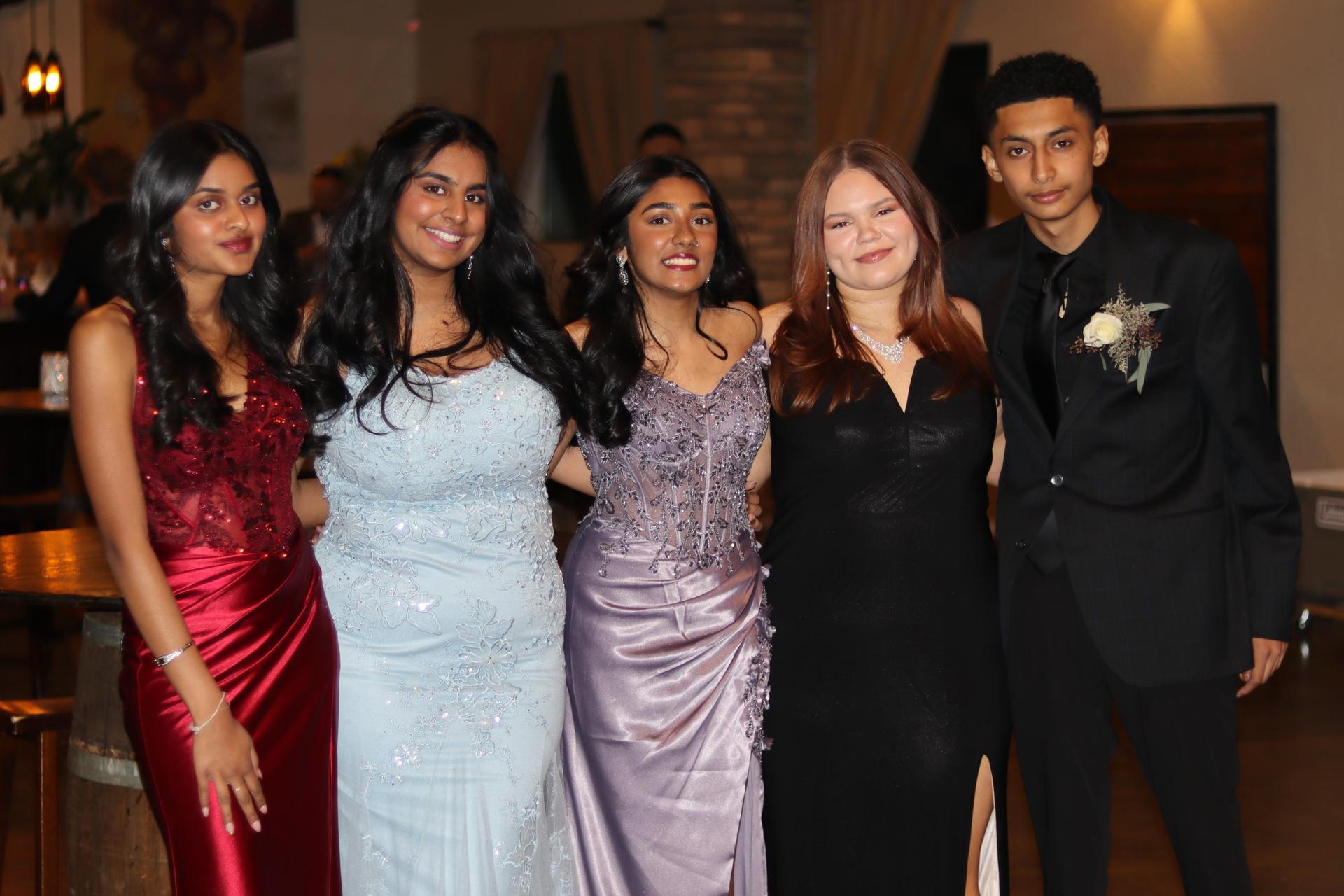 students enjoying Prom night