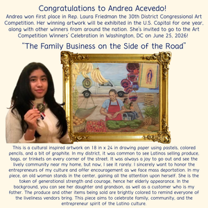 30th District Congressional Art Competition Winner