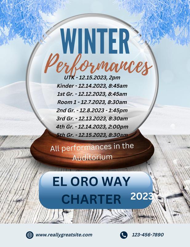 El Oro Way Charter for Enriched Studies