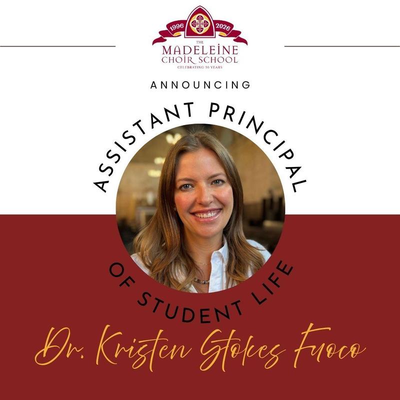 Assistant Principal of Student Life Dr. Kristen Stokes Fuoco
