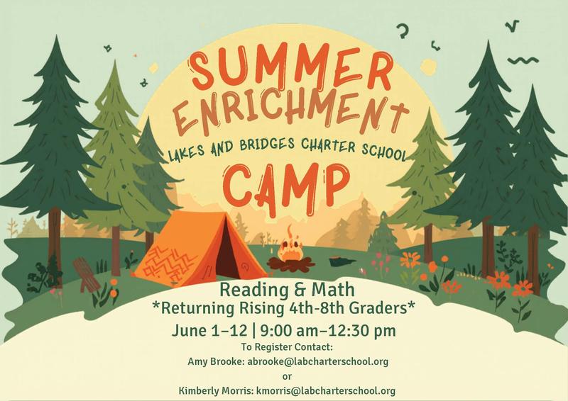 Summer Enrichment Camps for ELA and Math - June 1-12