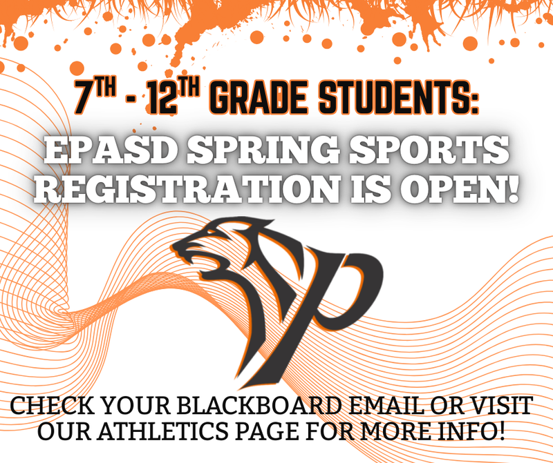 spring sports registration
