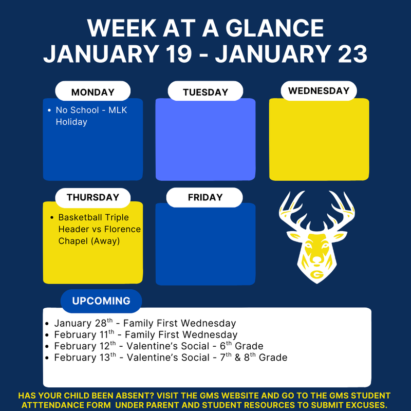 Week at a Glance