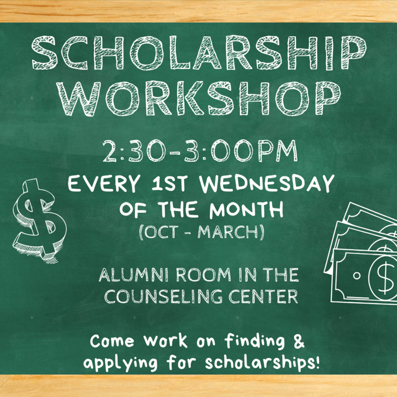 Scholarship Lab Every 1st Wednesday