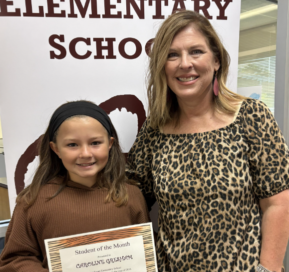 TES student of the month for September