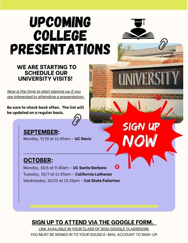 College Presentations Happening Now Featured Photo