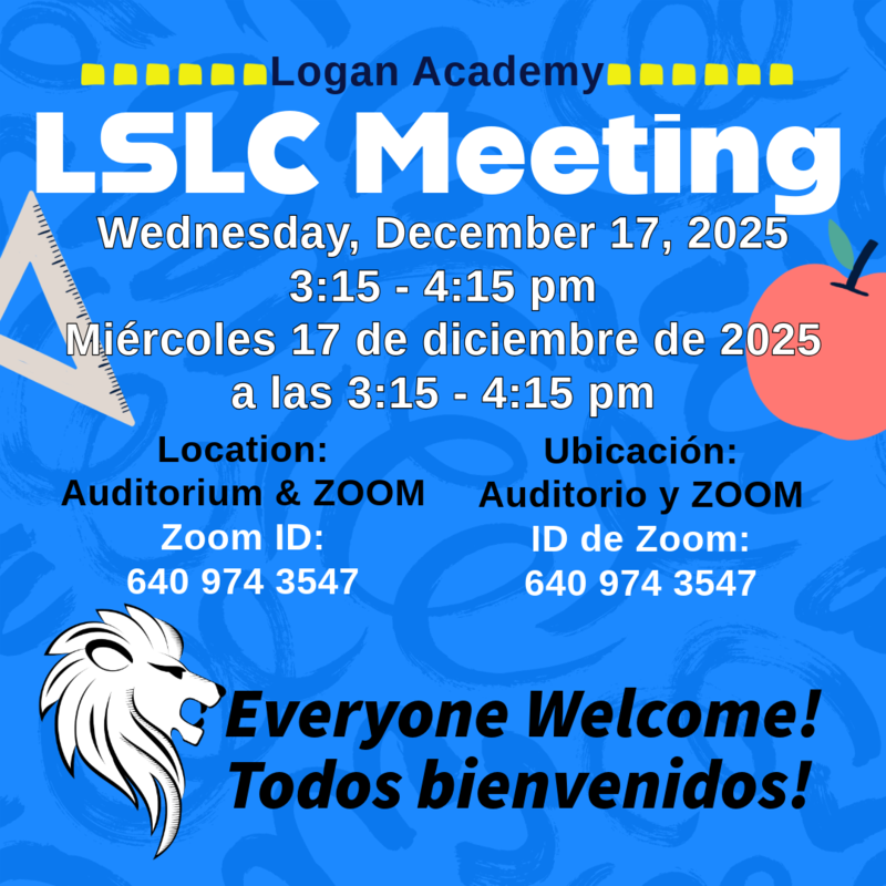 LSLC Meeting on Wednesday