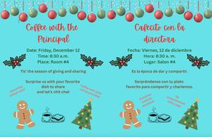 coffee with the principal