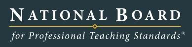 National Board for Teaching Logo and link to www.nbpts.org