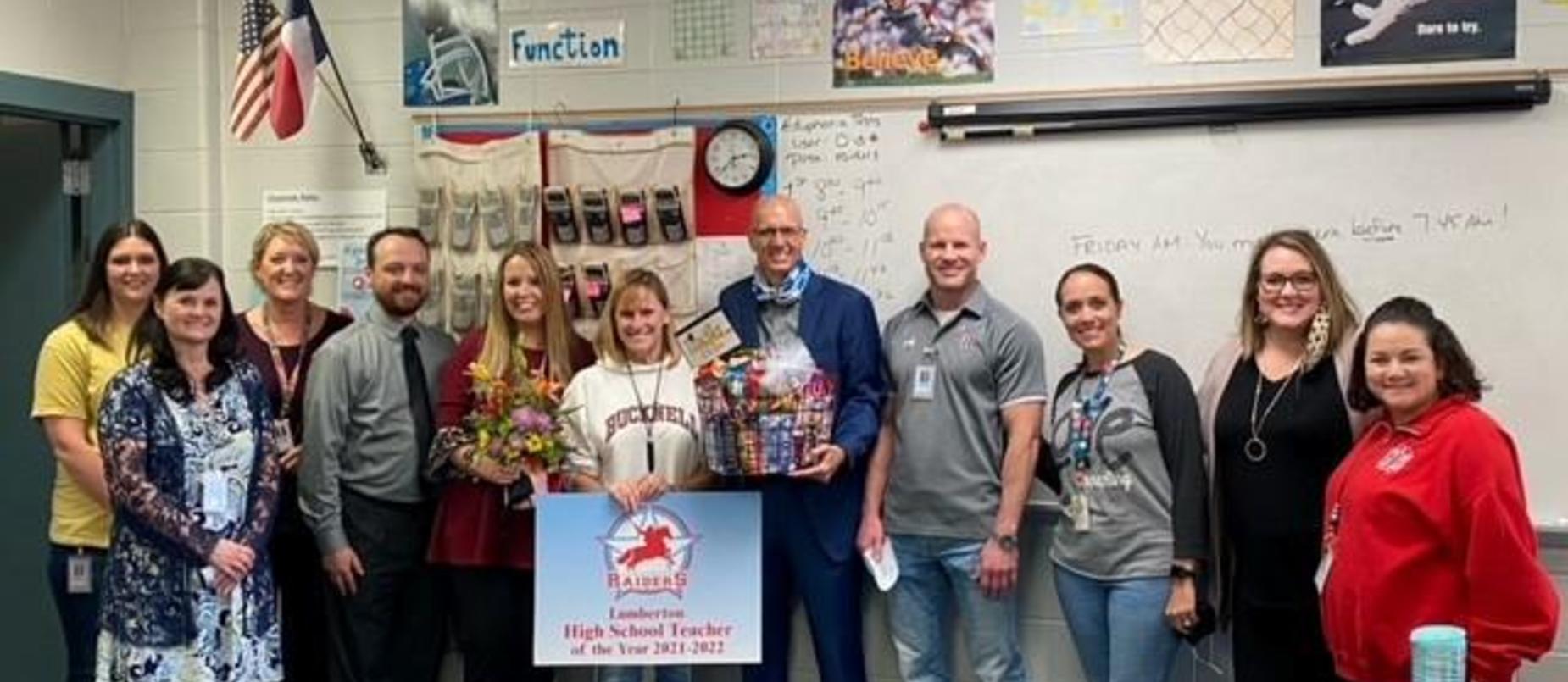 Congratulations Ms. McLain