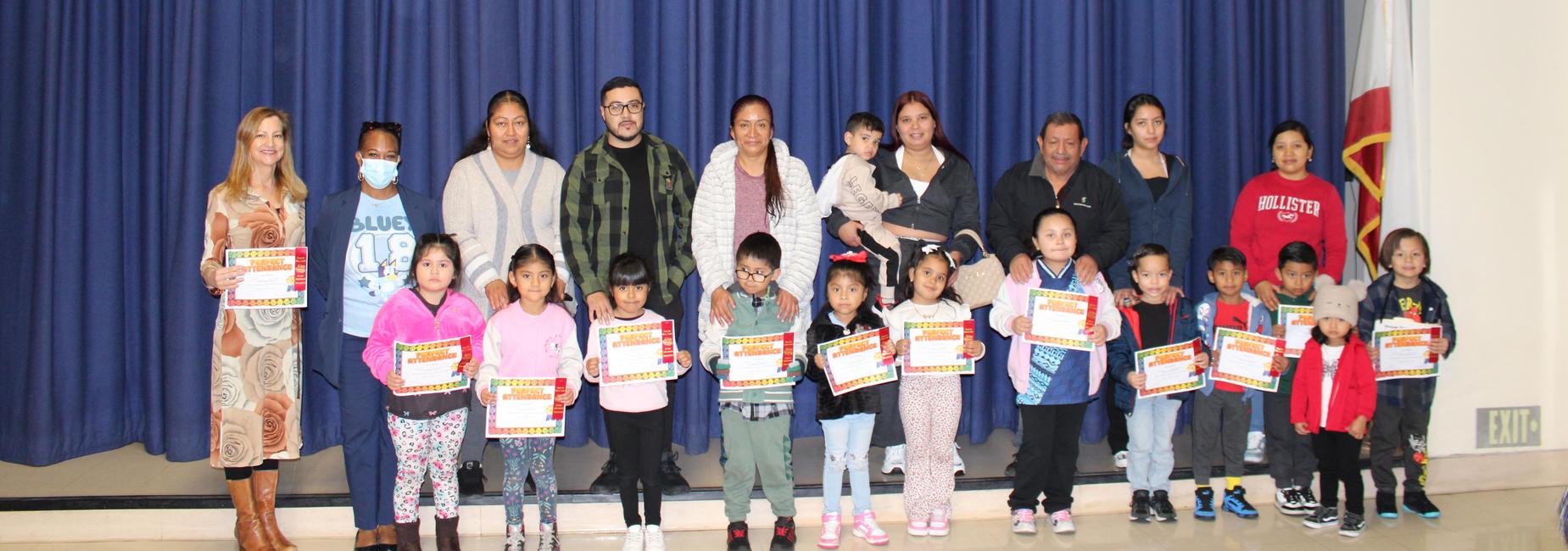 Rm. 5 December perfect attendance