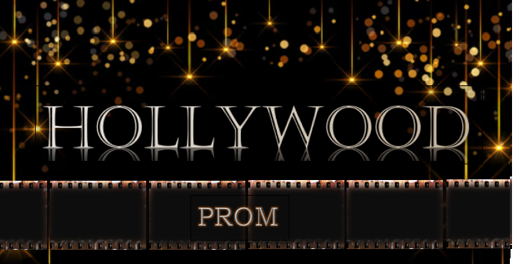 hollywood prom poster