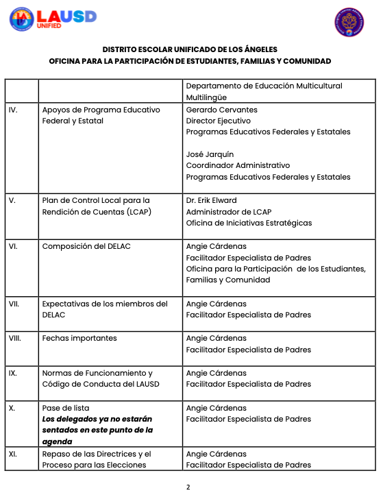 DELAC-Agenda Sp 2