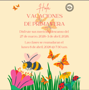 Vacaciones de primavera