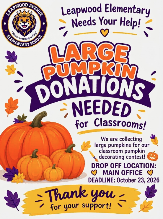 pumpkin donations