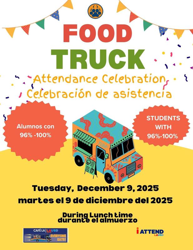 The Food Truck is here! ¡El Food Truck ya está aquí!